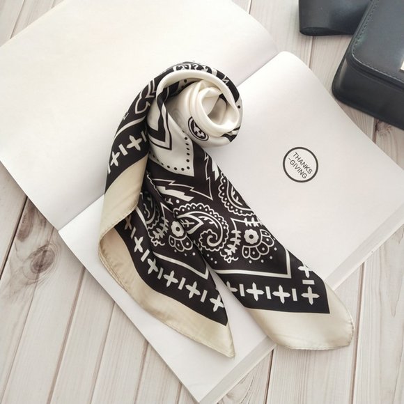 Vintage Accessories - 💕Last one Boho Style Bohemian Silk Scarf